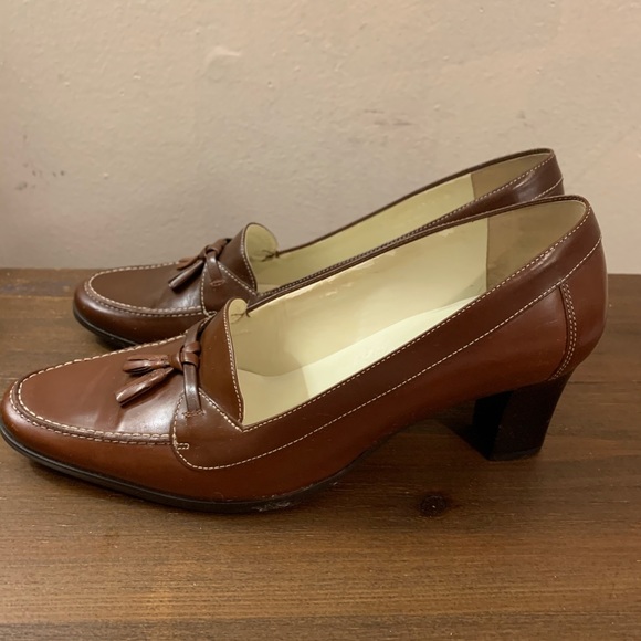 Lauren by Ralph Lauren Gemini Heeled Loafers - Picture 5 of 8